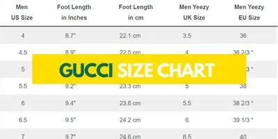 gucci size chart women's pants|gucci shoe size to us.